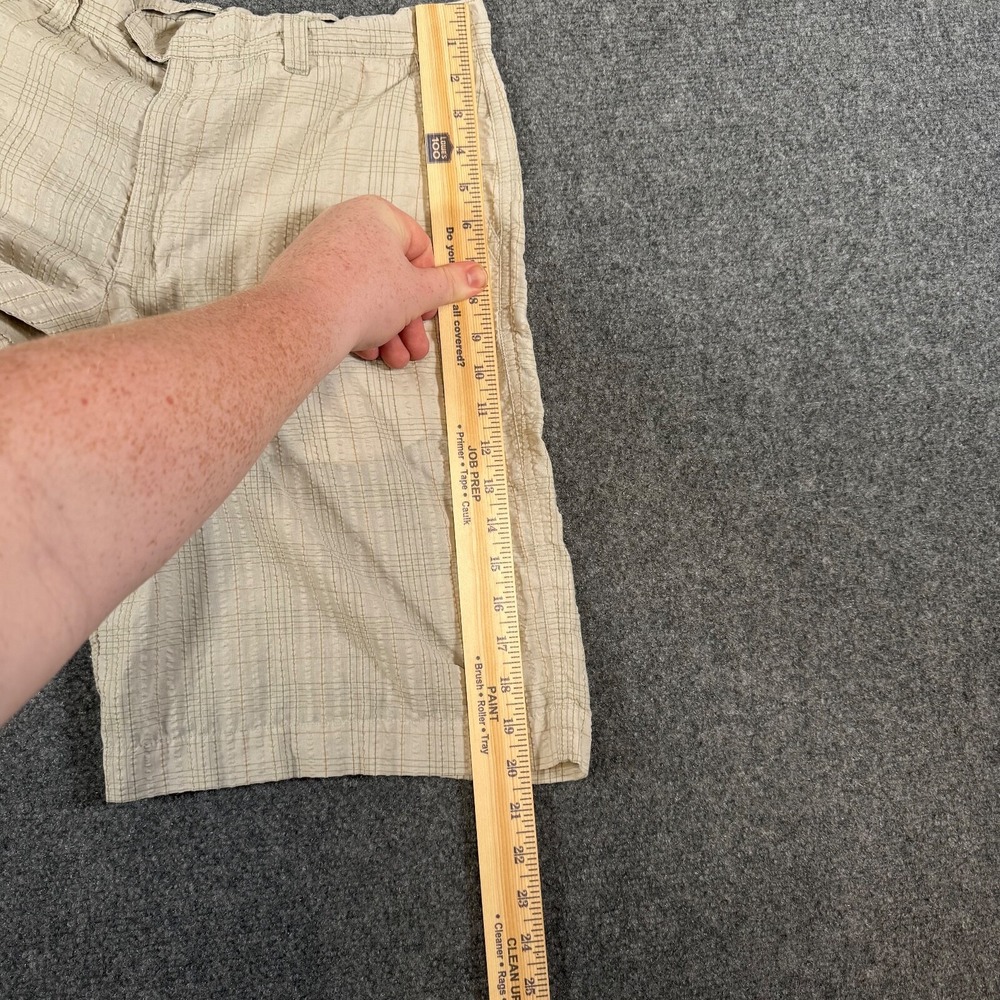Patagonia Shorts Mens‎ 32 Organic Cotton Seersucker Pockets 10" Inseam Outdoor - Picture 13 of 15